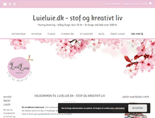 Tablet Screenshot of luieluie.dk